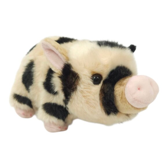Aurora Miyoni Tots Pot Bellied Piglet Spotted 10" Stuffed Animal Plush Toy NWT - Picture 2 of 13